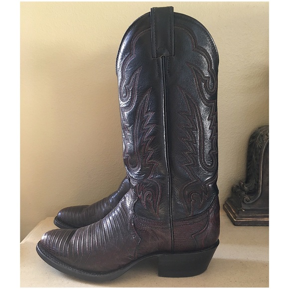 Justin Boots Other - JUSTIN LIZARD COWBOY BOOTS SIZE 7D